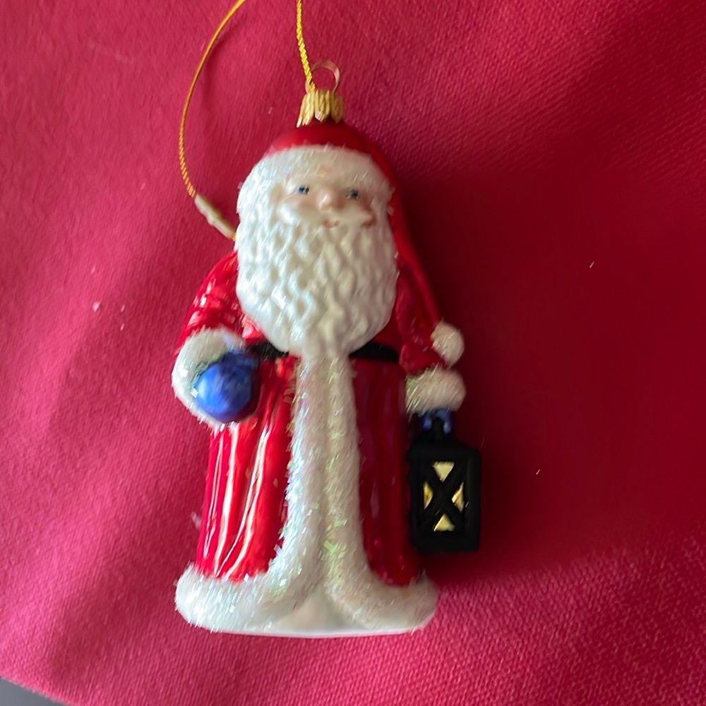 Santa ornament